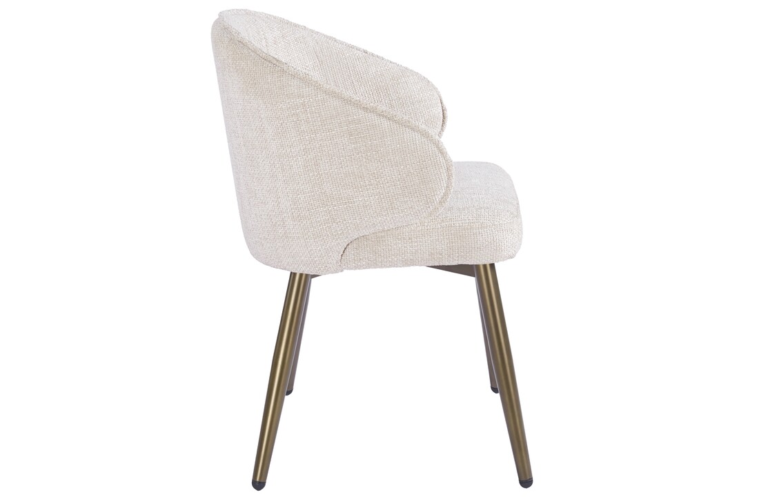 Eetkamerstoel Porto Renegade Natural 01 - bruin - vast