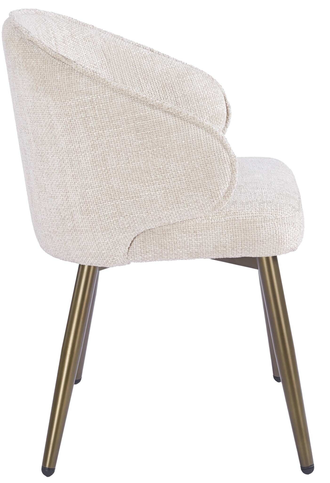 Eetkamerstoel Porto Renegade Natural 01 - bruin - vast