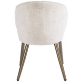 Eetkamerstoel Porto Renegade Natural 01 - bruin - vast