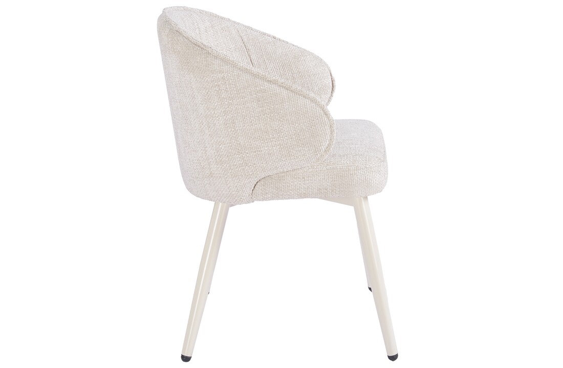 Eetkamerstoel Porto Renegade Natural 01 - beige - vast