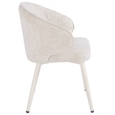 Eetkamerstoel Porto Renegade Natural 01 - beige - vast