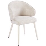 Eetkamerstoel Porto Renegade Natural 01 - beige - vast