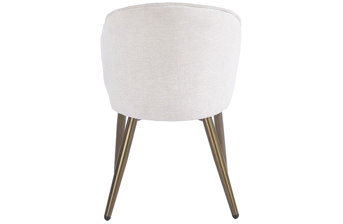 Eetkamerstoel Porto Sneak Linnen 110 - bruin - vast