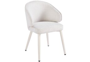 Eetkamerstoel Porto Sneak Linnen 110 - beige - vast