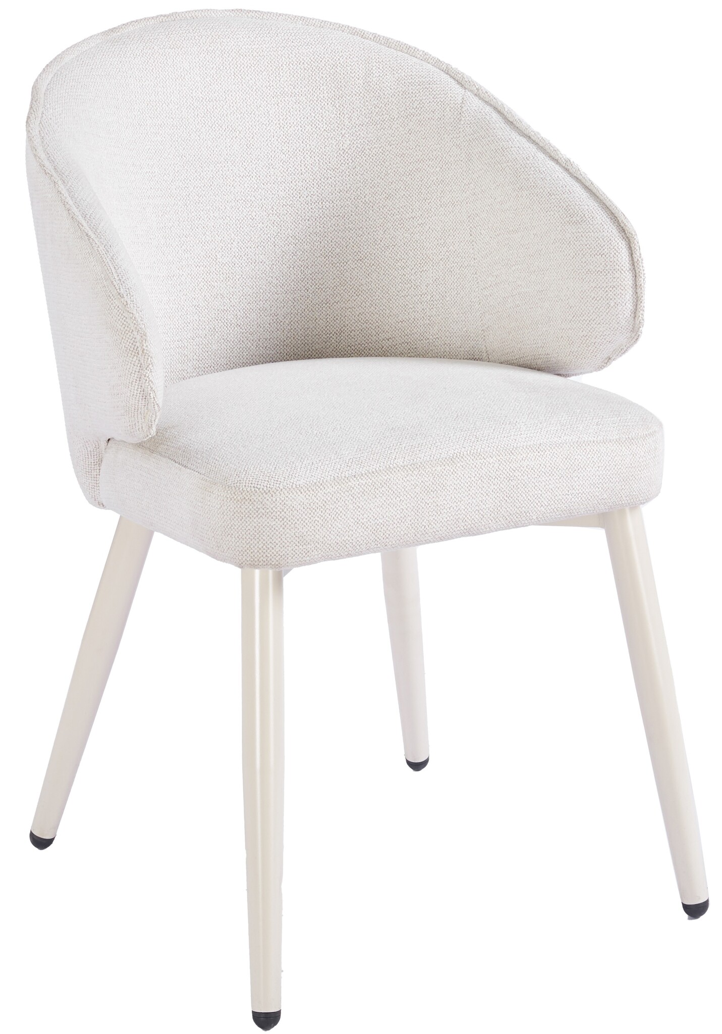 Eetkamerstoel Porto Sneak Linnen 110 - beige - vast