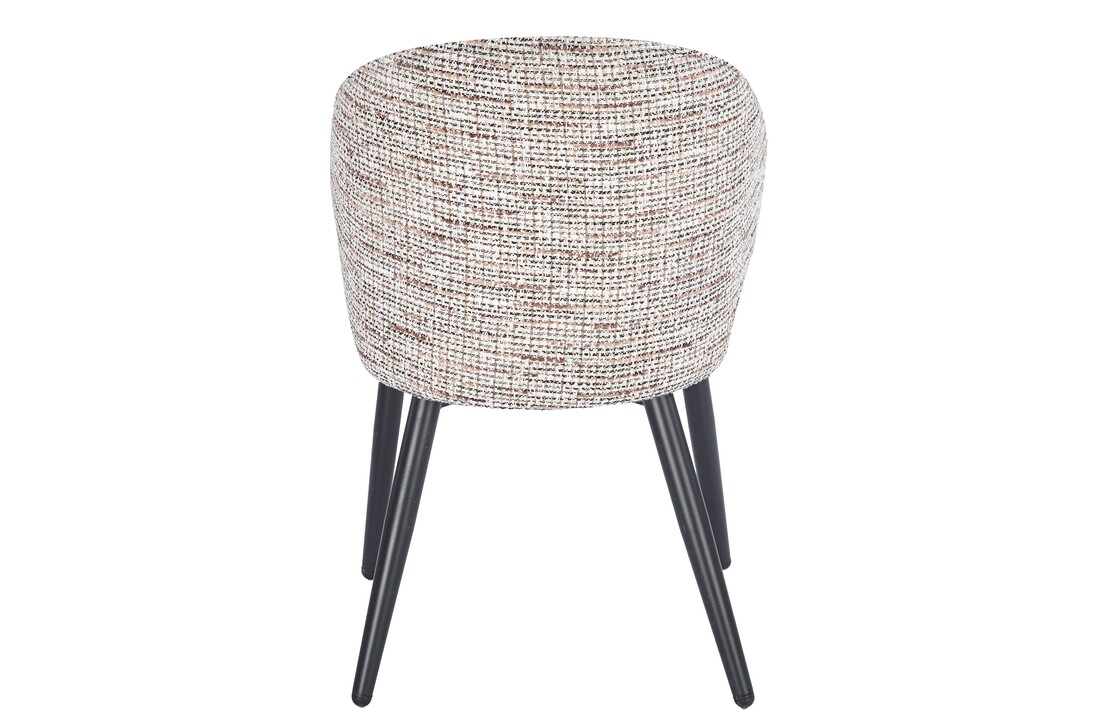 Eetkamerstoel Porto Quartz 903 / Be Trendy - zwart - vast