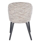 Eetkamerstoel Porto Quartz 903 / Be Trendy - zwart - vast