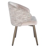 Eetkamerstoel Porto Quartz 903 / Be Trendy - bruin - vast