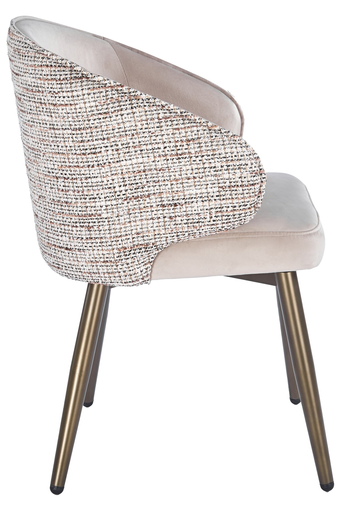 Eetkamerstoel Porto Quartz 903 / Be Trendy - bruin - vast