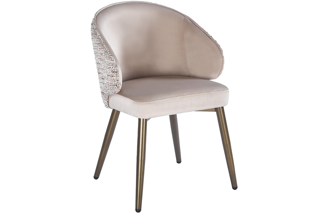 Eetkamerstoel Porto Quartz 903 / Be Trendy - bruin - vast