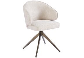 Eetkamerstoel Porto Renegade Natural 01 - bruin - draai