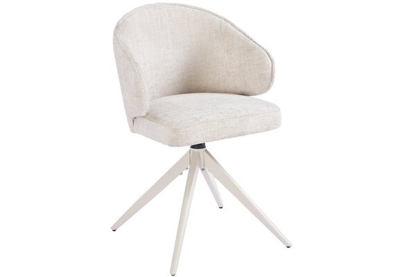 Eetkamerstoel Porto Renegade Natural 01 - beige - draai