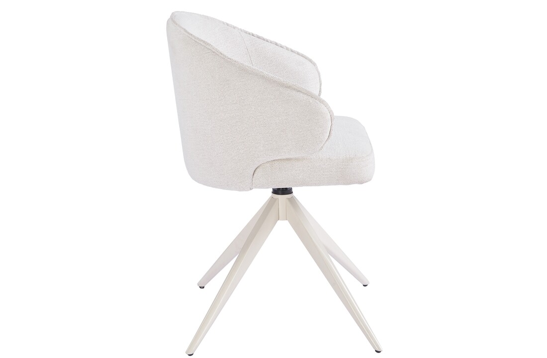 Eetkamerstoel Porto Sneak Linnen 110 - beige - draai