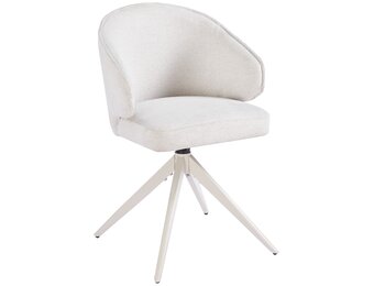 Eetkamerstoel Porto Sneak Linnen 110 - beige - draai