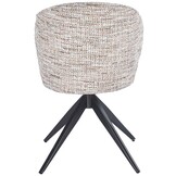 Eetkamerstoel Porto Quartz 903 / Be Trendy - zwart - draai