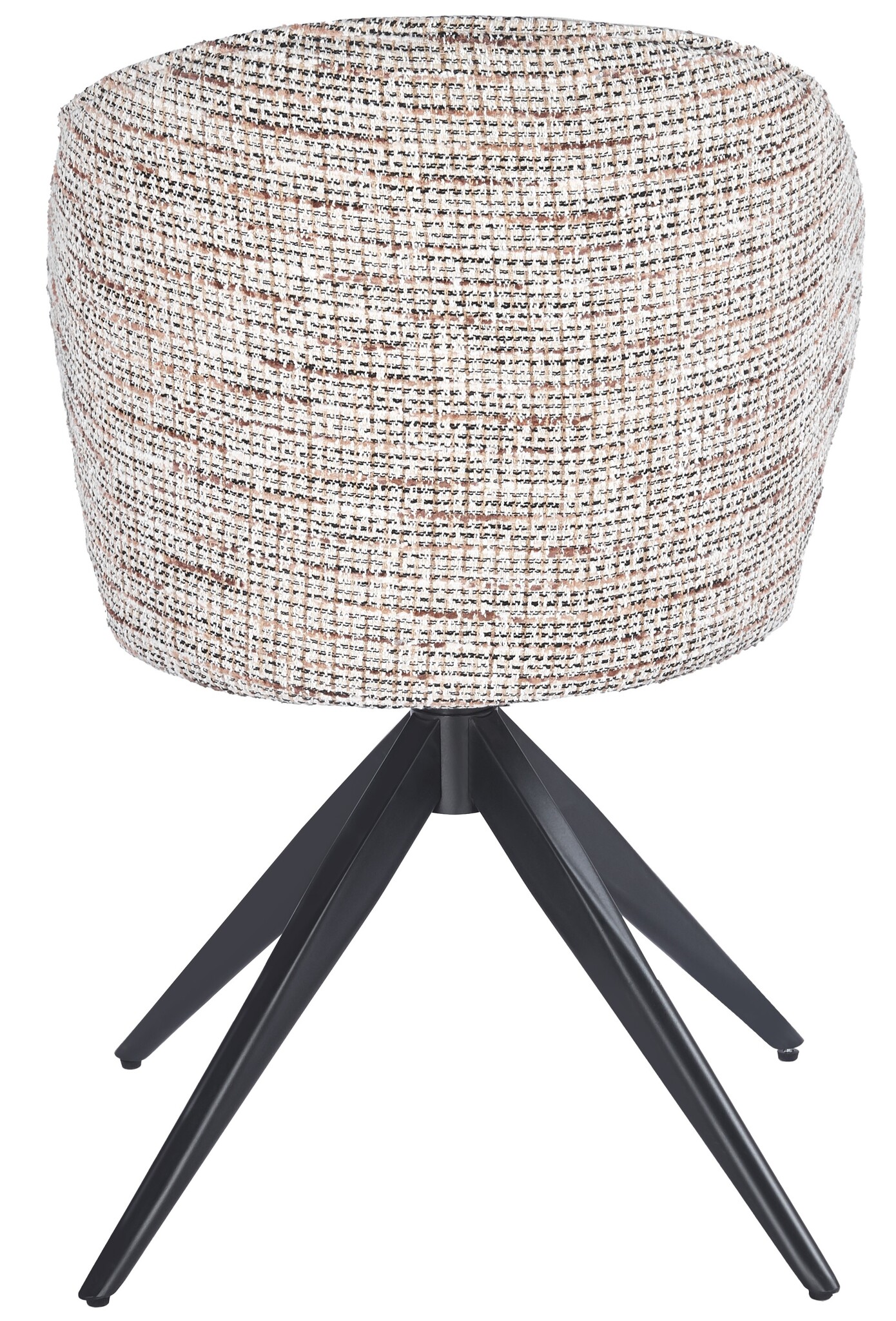 Eetkamerstoel Porto Quartz 903 / Be Trendy - zwart - draai