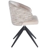 Eetkamerstoel Porto Quartz 903 / Be Trendy - zwart - draai