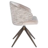 Eetkamerstoel Porto Quartz 903 / Be Trendy - bruin - draai