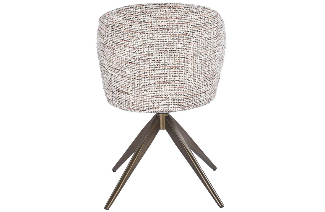 Eetkamerstoel Porto Quartz 903 / Be Trendy - bruin - draai