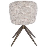 Eetkamerstoel Porto Quartz 903 / Be Trendy - bruin - draai