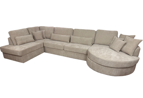 Hoekbank Moon Luxe - Crème