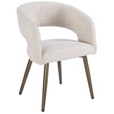 Eetkamerstoel Vigo Renegade Natural 01  - bruin - vast