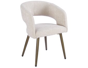 Eetkamerstoel Vigo Renegade Natural 01  - bruin - vast