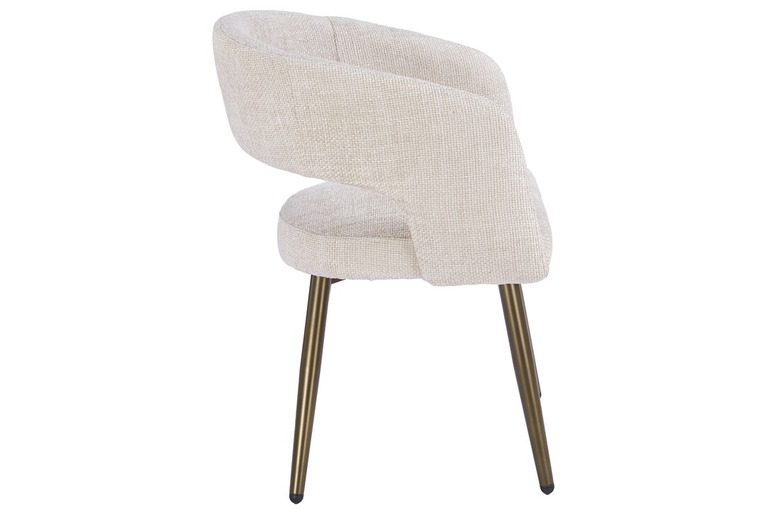 Eetkamerstoel Vigo Renegade Natural 01  - bruin - vast