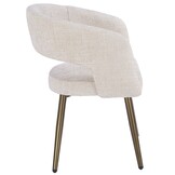 Eetkamerstoel Vigo Renegade Natural 01  - bruin - vast