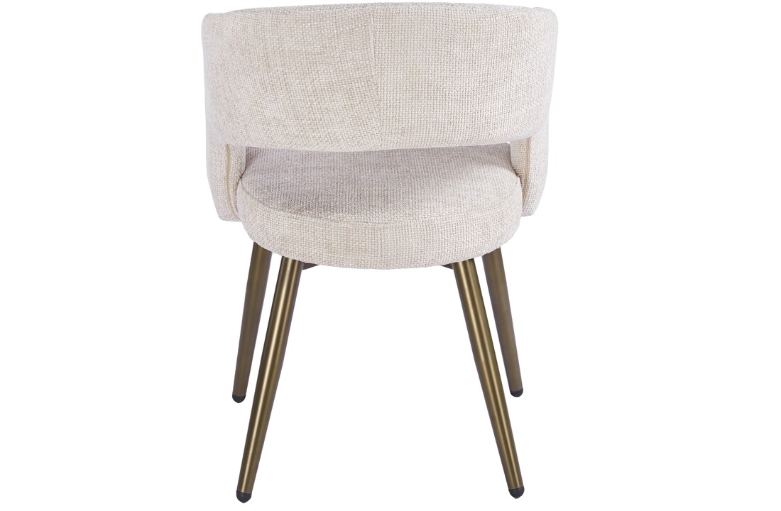 Eetkamerstoel Vigo Renegade Natural 01  - bruin - vast