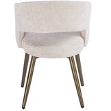 Eetkamerstoel Vigo Renegade Natural 01  - bruin - vast