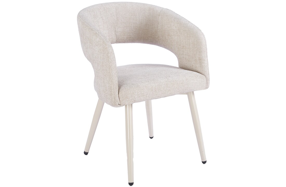 Eetkamerstoel Vigo Renegade Natural 01  - beige - vast