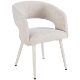 Eetkamerstoel Vigo Renegade Natural 01  - beige - vast