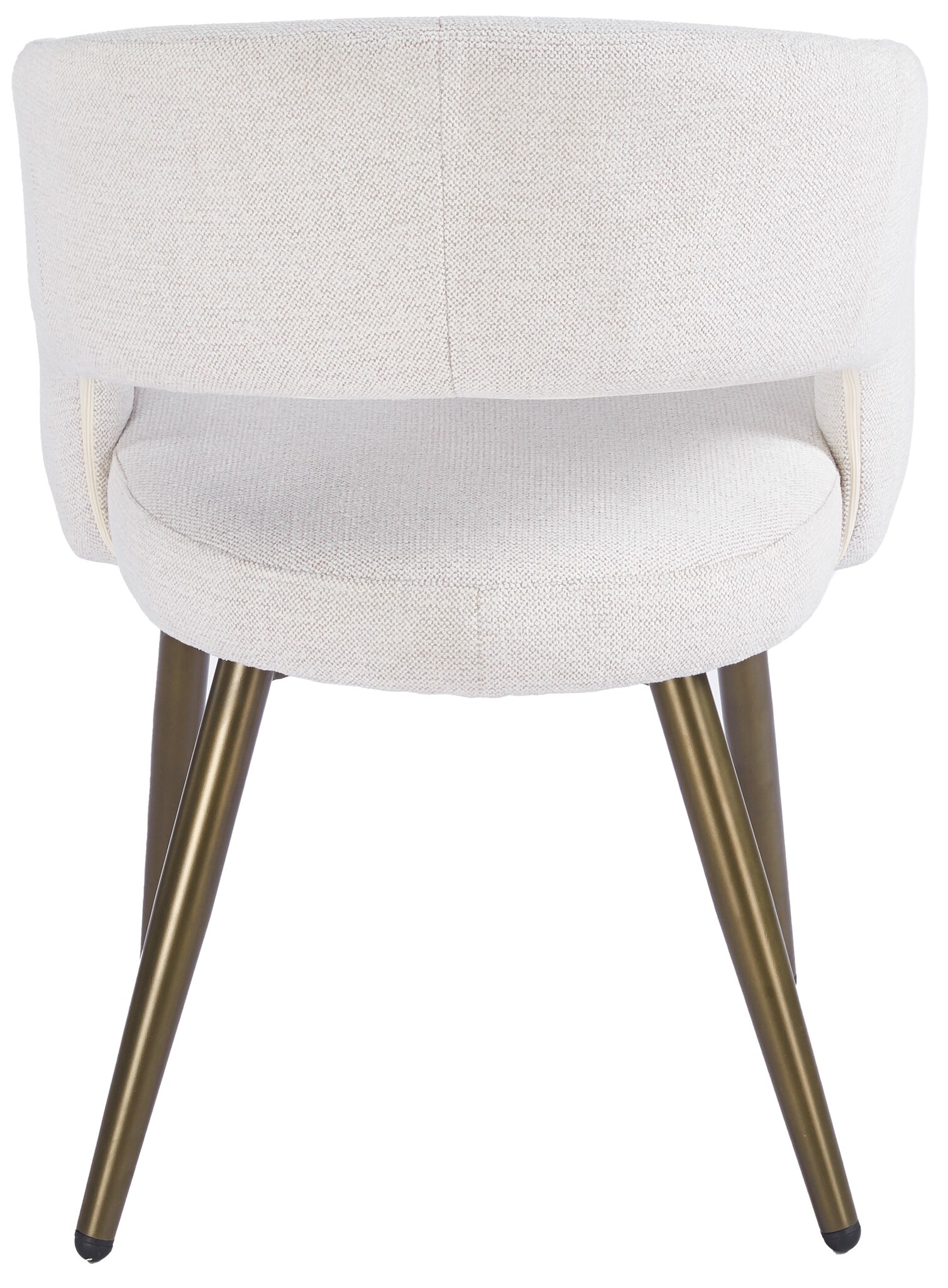 Eetkamerstoel Vigo Sneak Linnen  - bruin - vast