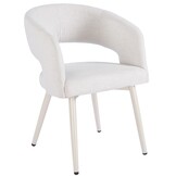 Eetkamerstoel Vigo Sneak Linnen  - beige - vast