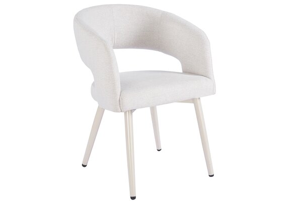 Eetkamerstoel Vigo Sneak Linnen  - beige - vast