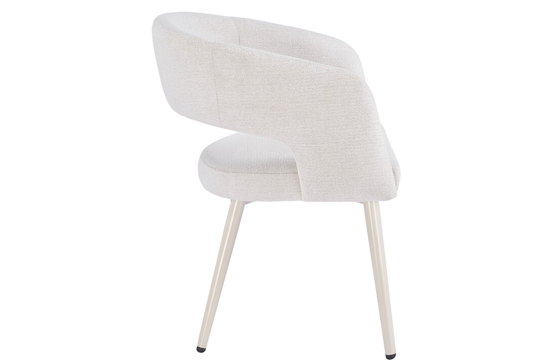 Eetkamerstoel Vigo Sneak Linnen  - beige - vast