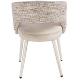 Eetkamerstoel Vigo Velvet / Be Trendy  - beige - vast