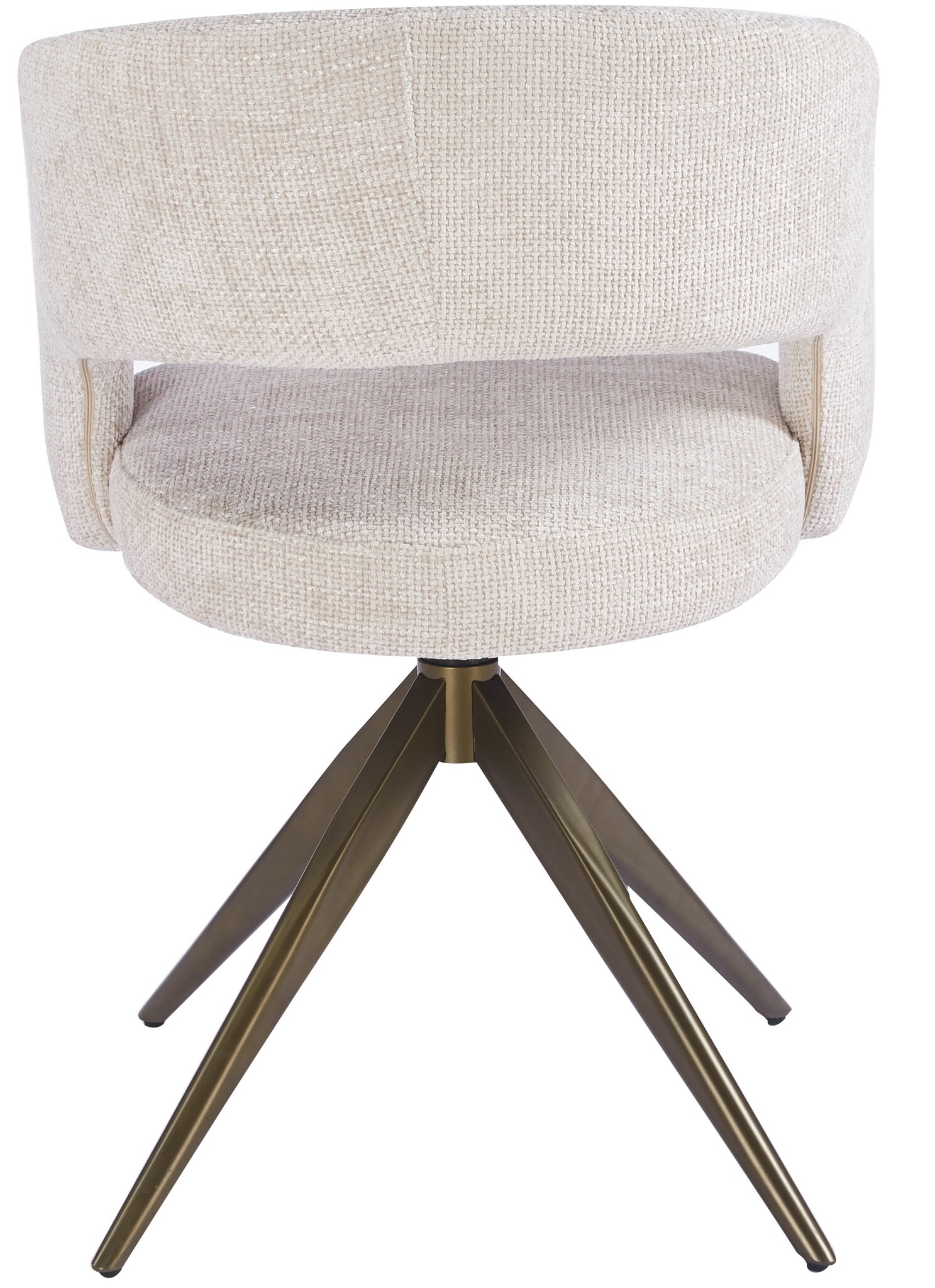 Eetkamerstoel Vigo Renegade Natural 01  - bruin - draai