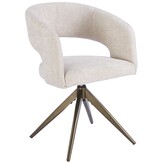 Eetkamerstoel Vigo Renegade Natural 01  - bruin - draai