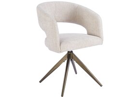 Eetkamerstoel Vigo Renegade Natural 01  - bruin - draai