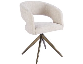 Eetkamerstoel Vigo Renegade Natural 01  - bruin - draai