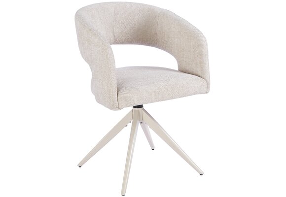 Eetkamerstoel Vigo Renegade Natural 01  - beige - draai