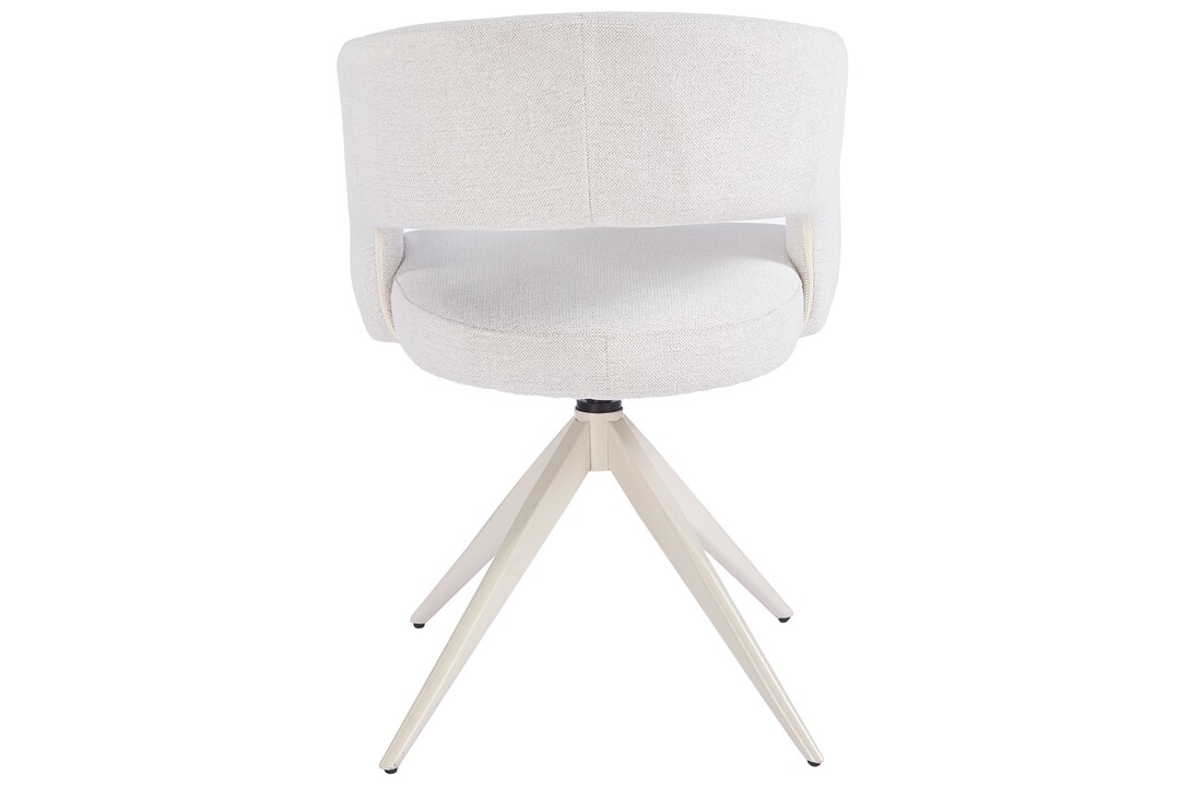 Eetkamerstoel Vigo Sneak Linnen  - beige - draai