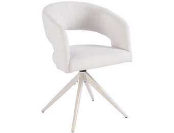 Eetkamerstoel Vigo Sneak Linnen  - beige - draai