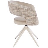 Eetkamerstoel Vigo Velvet / Be Trendy - beige - draai
