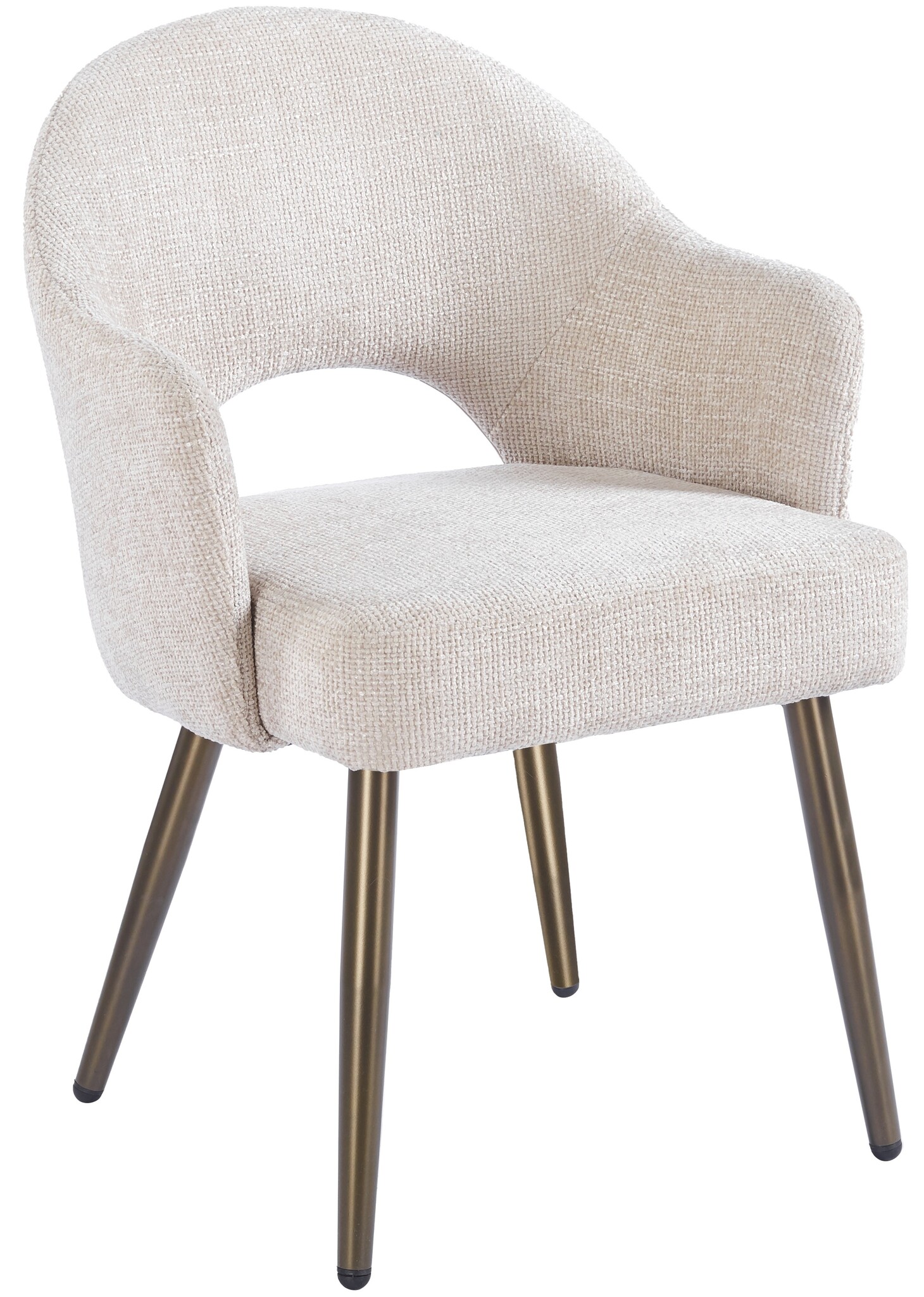 Eetkamerstoel Fuento Renegade Natural 01  - bruin - vast - Pocketvering