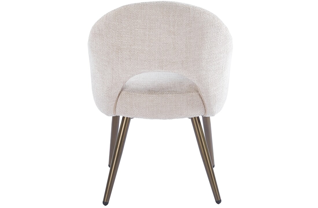 Eetkamerstoel Fuento Renegade Natural 01  - bruin - vast - Pocketvering