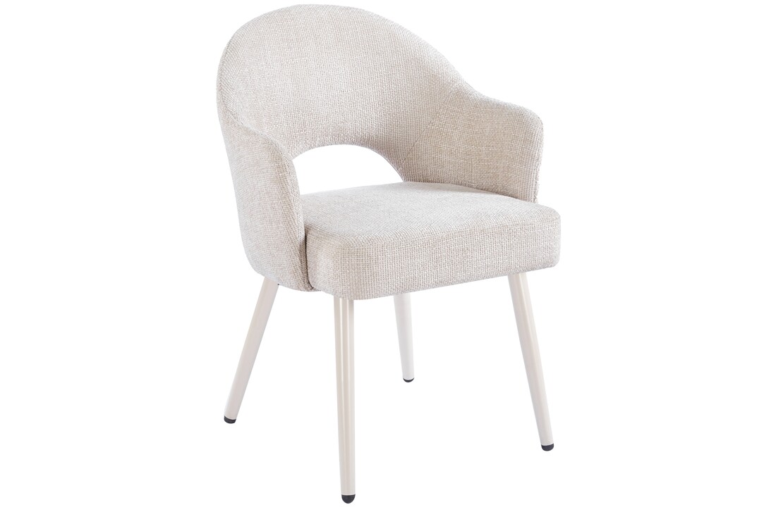 Eetkamerstoel Fuento Renegade Natural 01 - beige - vast - Pocketvering