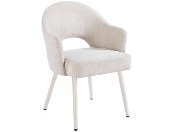 Eetkamerstoel Fuento Renegade Natural 01 - beige - vast - Pocketvering